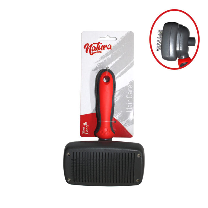 Natura Self Clean Pin Pet Brush Large