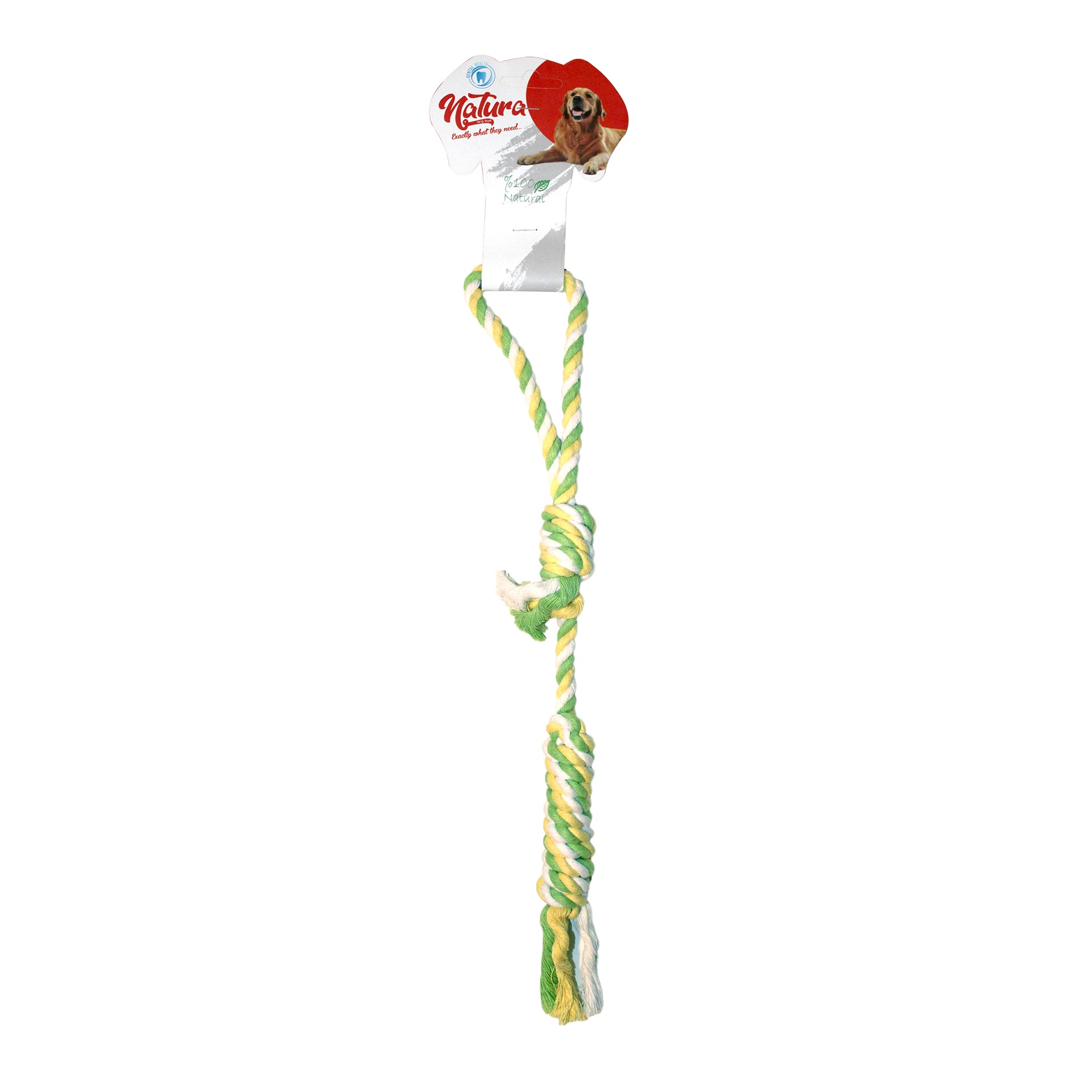 Natura Dog Rope With Handle Dog Toy