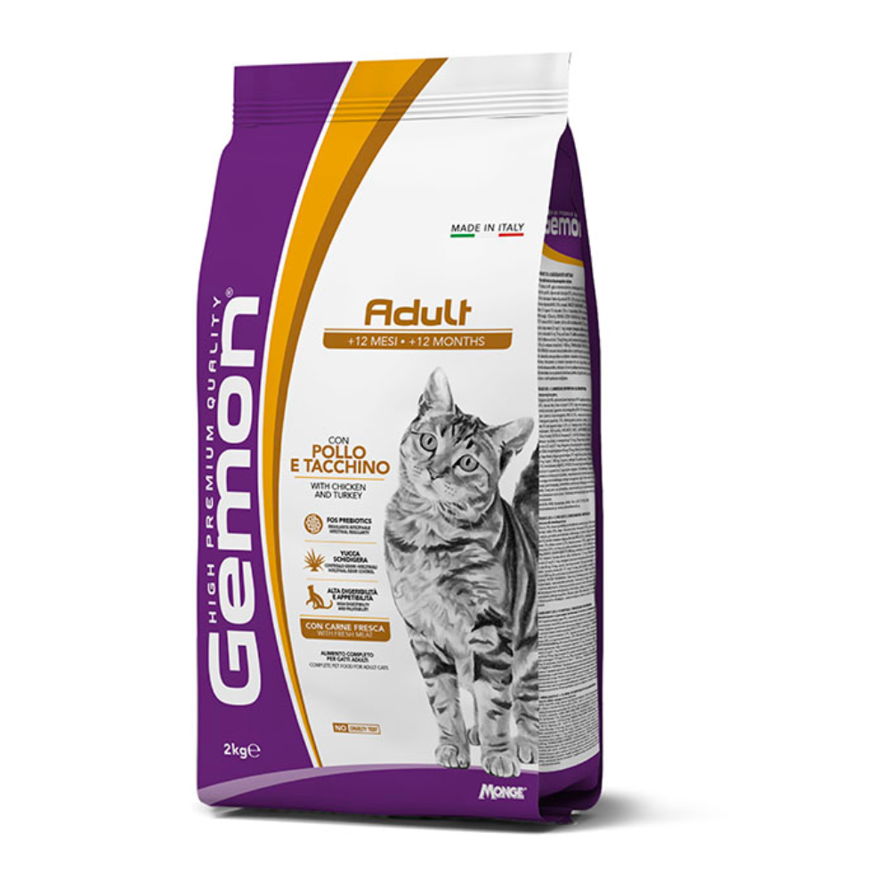 Gemon Adult Cat with Chicken and Turkey