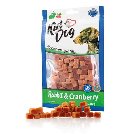 KIDDOG mini cubes with rabbit and cranberries