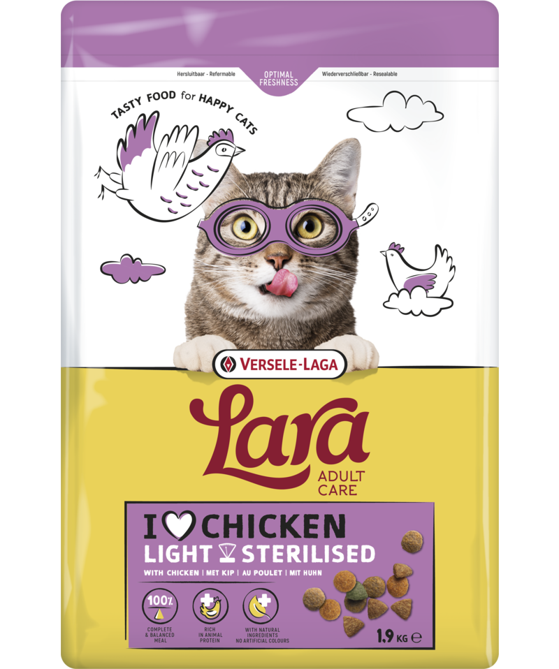 Lara Adult Care Light Sterilised with Chicken