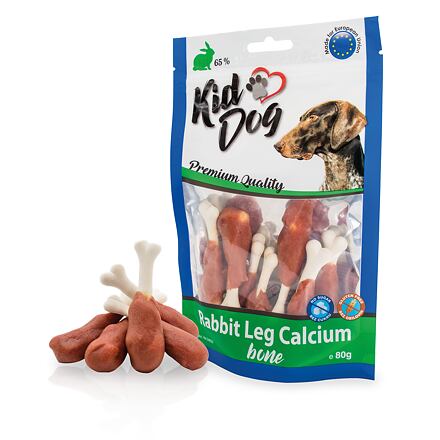 KIDDOG rabbit meat on calcium cubes