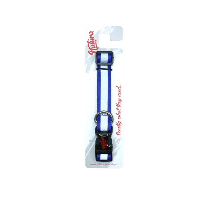 Natura Dog Collar Reflect Blue