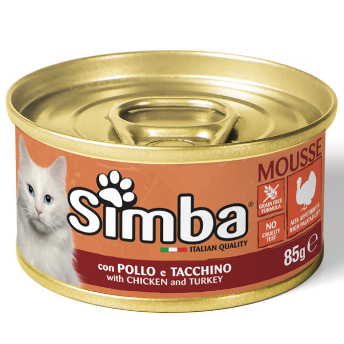 Simba Cat Mousse with Chicken and Turkey